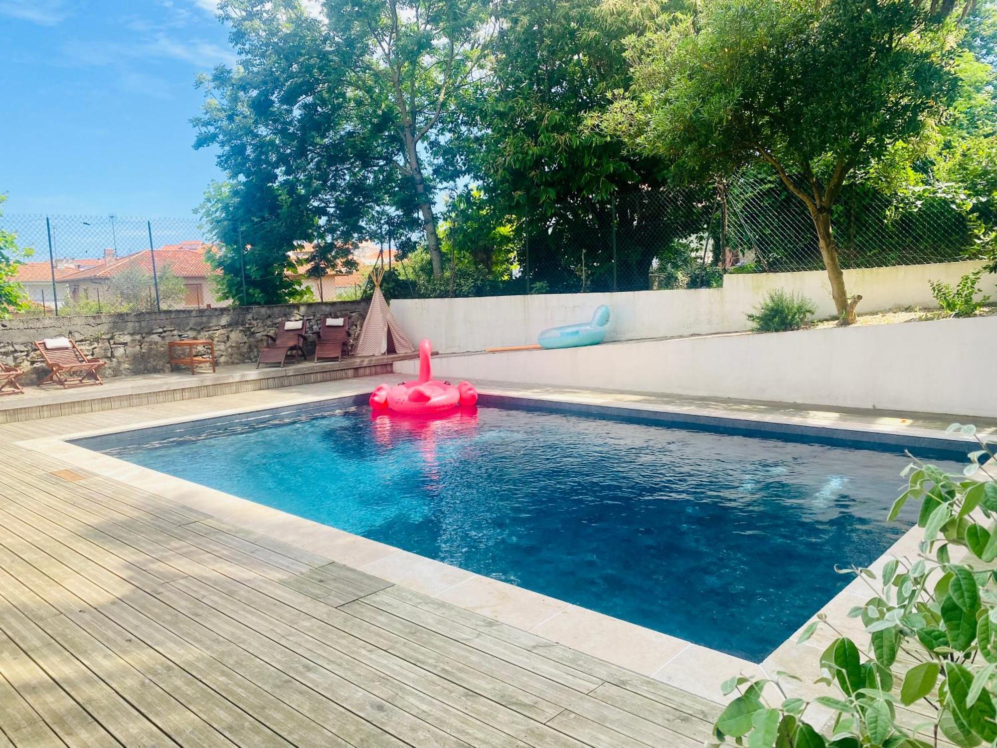 Charming 1 Bedroom Flat, Biarritz Center With Pool And Car Park Exteriör bild