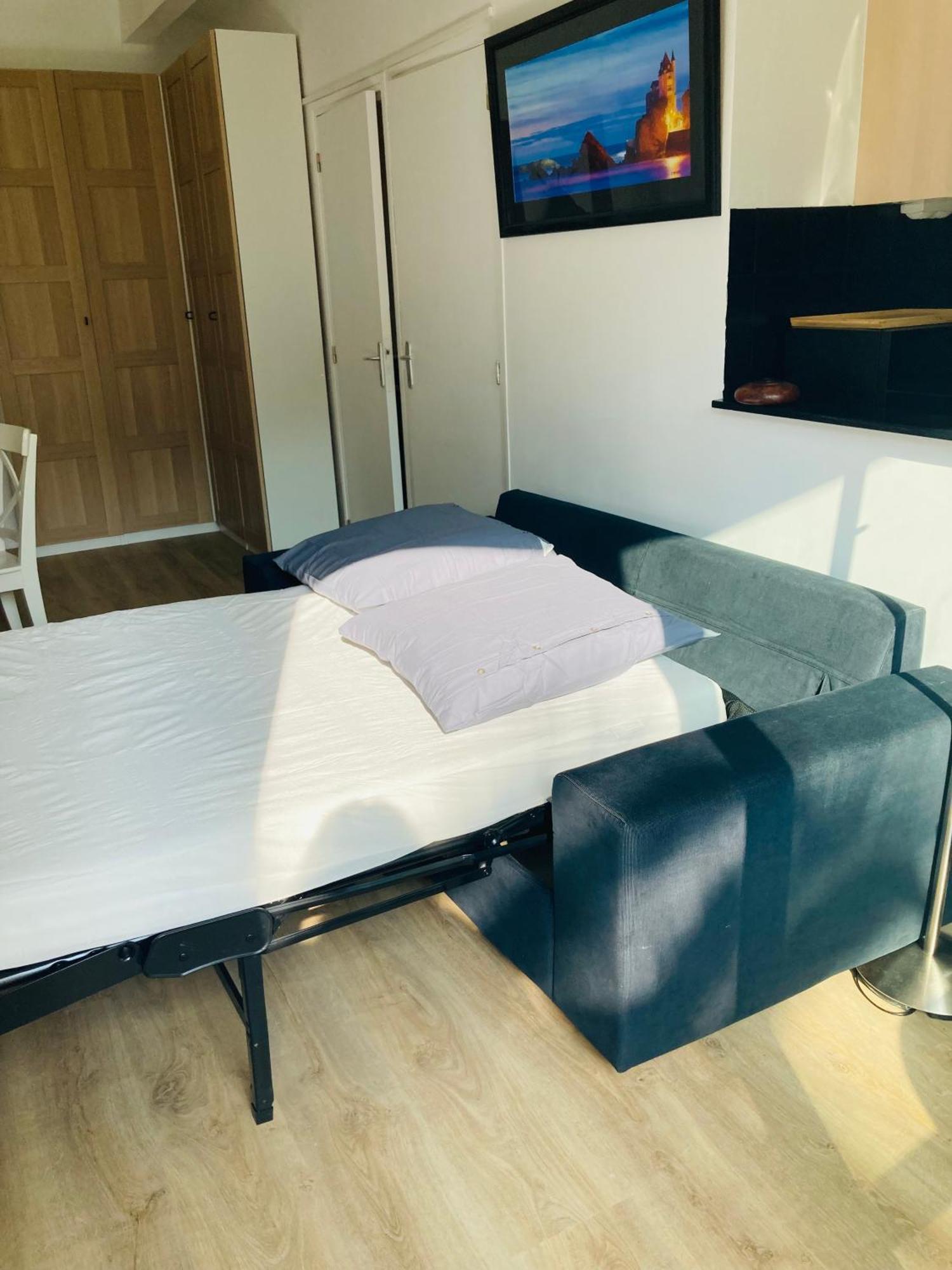 Charming 1 Bedroom Flat, Biarritz Center With Pool And Car Park Exteriör bild